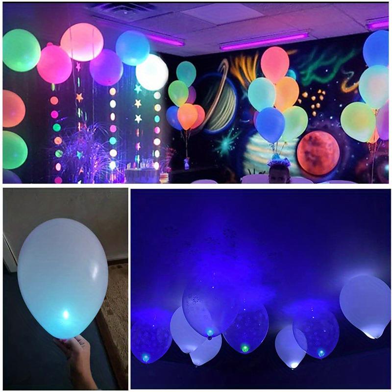 50pcs Mini LED Round Balloon Lights Flash Round Balloon Lamp Filler Decorated Ball Lamp for Paper Lantern Balloon Party Festival