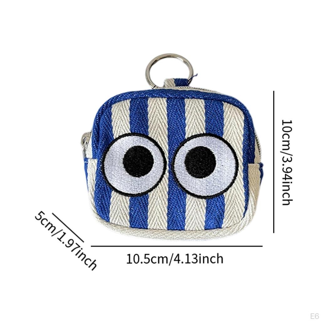 Compact Purse Pouch for Lipstick And Receipts with Zipper, Earphone Case Shopping Camping