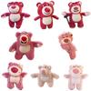 Cute Lotso Strawberry Bear Plush Pendant For Toy Story Fans