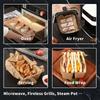 50/100PCS Food Grade Baking Paper Waterproof Baking Sheets New Parchment Paper Sheets  Air Fryer