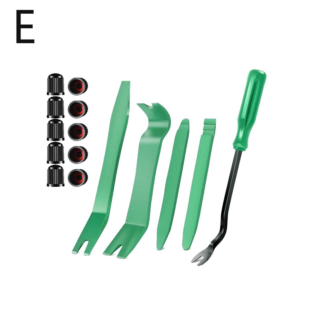 

5 шт./компл. Набор инструментов для снятия автомобильной дверной панели с клипсой, радиоприемника, разборка автомобиля, ремонт пластиковых качелей для салона автомобиля