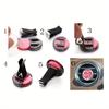 1pc Refillable Car Air Freshener Perfume Diffuser Clip, Auto Air Vent Car Interior  Car Aromatherapy Diffuser With 10pcs Pads
