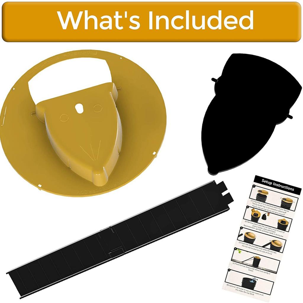 Capcană inteligentă pentru șoareci din plastic reutilizabilă Capcană pentru găleată cu glisare N Capcană pentru șoareci Capcană pentru șoareci umană sau letală