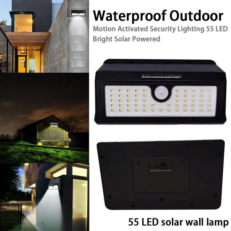 Photo inspiration: Picture Idea: Buy Waterproof Outdoor Motion Activated Security Lighting 55 Led Bright