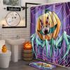 Halloween Magische Requisiten Muster Badezimmer Duschvorhang mit 12 Haken Badezimmer Dekor und Accessoires