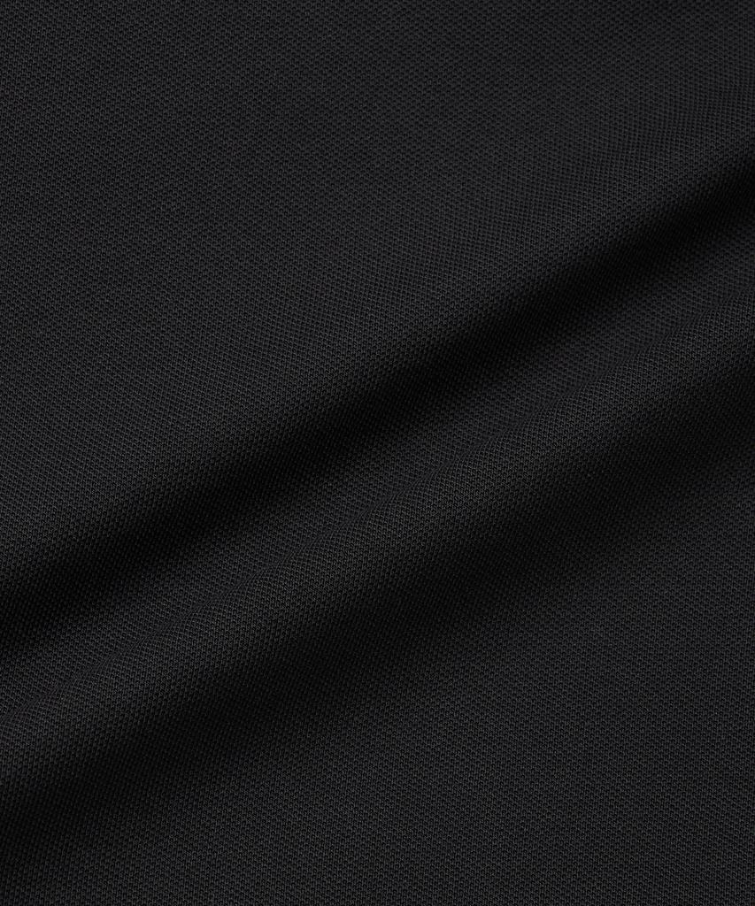 USPOLOASSN Cotton Blend Long Sleeve Collared T-Shirt_Black