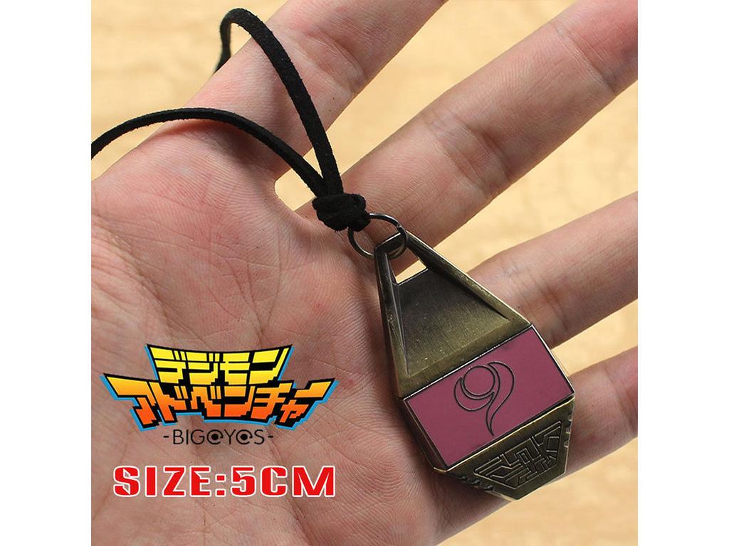 Original Digimon Digivice Keychain Pendant Courage Friendship Hope Dragon Emblem Collection Decoration Ornaments Model Toy Gifts
