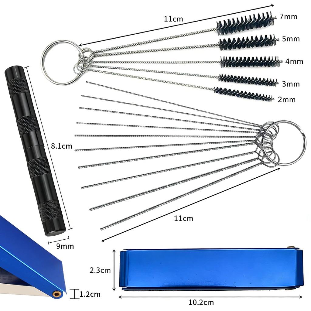 DACAIFH Carburetor Cleaning Tool Set Corrosion Resistant Cleaning Needle Cleaning