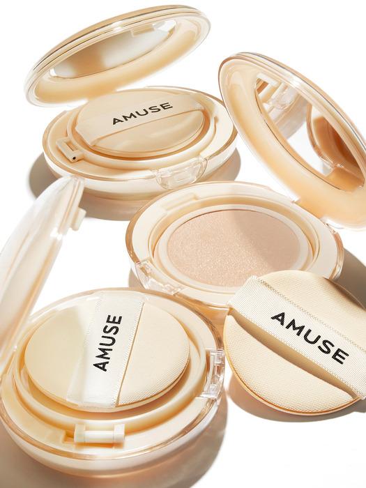 AMUSE (Główny + Uzupełnienie) Zestaw Dew Jelly Master Cushion