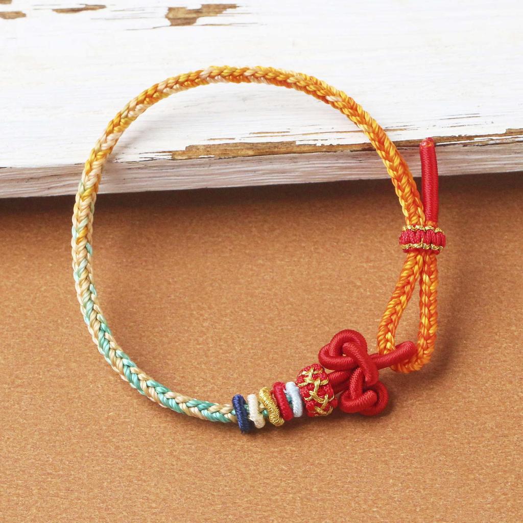 Wenchang Knot Bracelet: Inspirational Gift for Students - Good Luck Charm for Exams