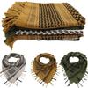 Camouflage Jacquard Keffiyeh Scarf - 100% Cotton Muslim Outdoor Shawl