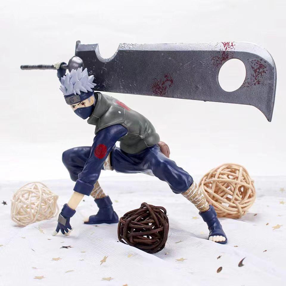 Large Naruto Character Model Personal Collection Desktop Decoration Pvc Material