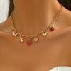Fashion Versatile Multi Element Alloy Fruit Daisy Necklace For Women
