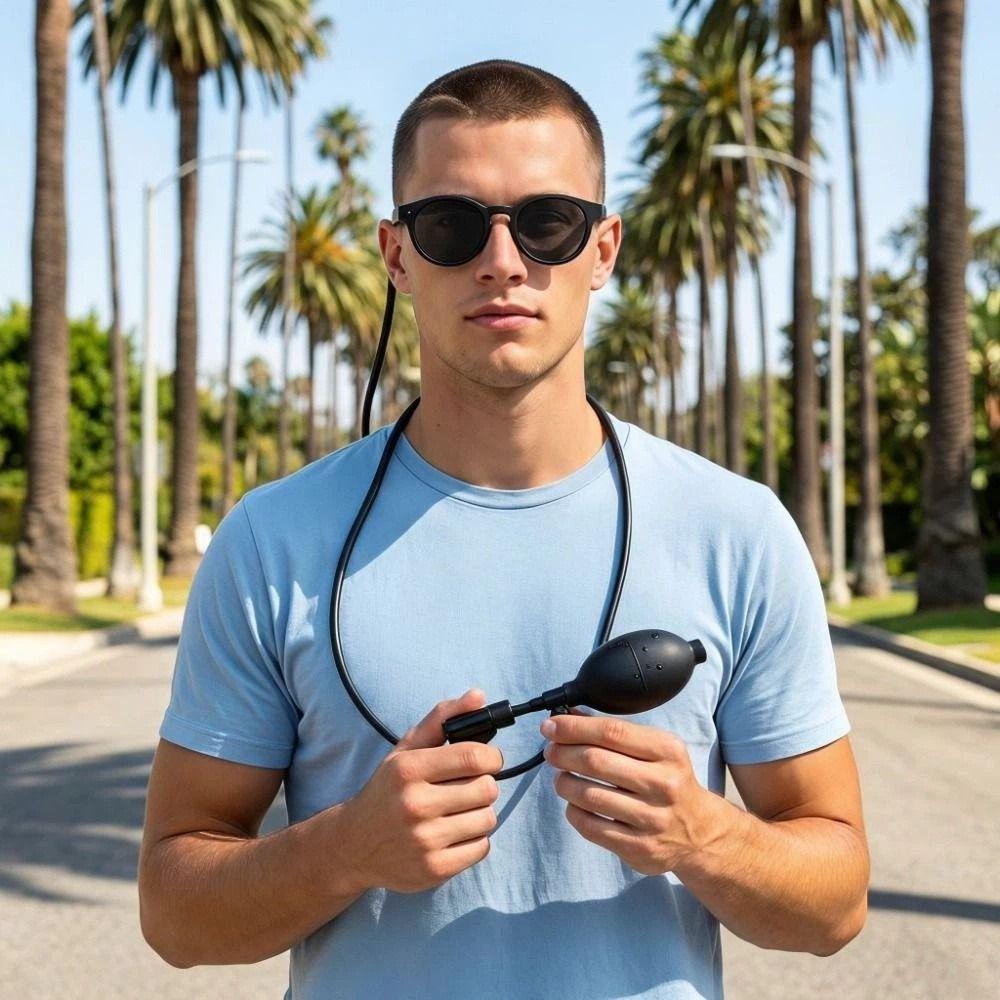 Invisible Water Design Water Shooting Sunglasses Refillable Water Chamber Water Jet Glasses Adults