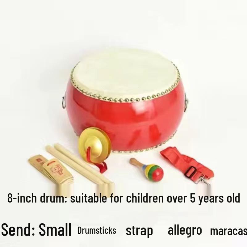 Durable Cowhide Tanggu Drum for Kids