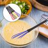 FOMIYES Plastic Whisks (5 Pieces) for Salons, Barbers, Hair Color, Dye, Cream, Whisks, Kitchen Mixer Tools for Blending, Whisking, Foaming, and Stirri