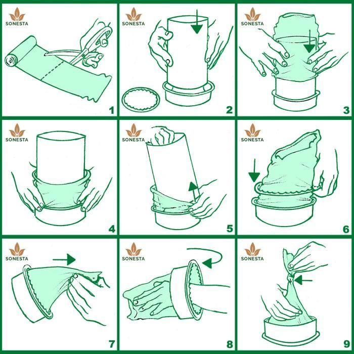 200 m. eco recharge de poubelle à couches sangenic | angelcare | litière litter locker ii | recharge de sacs anti-odeurs compatible