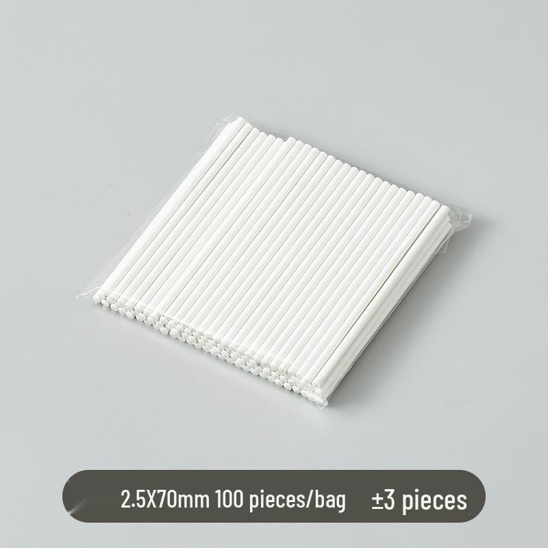 Food Grade Lollipop & Candy Paper Sticks for DIY Baking - Pack of 100