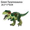 Bloques de Construcción de Dinosaurios Jurásicos Indominus Rex DIY Tamaño Grande Tyrannosaurus Figuras de Acción Modelos Juguetes para Niños Animales Regalos