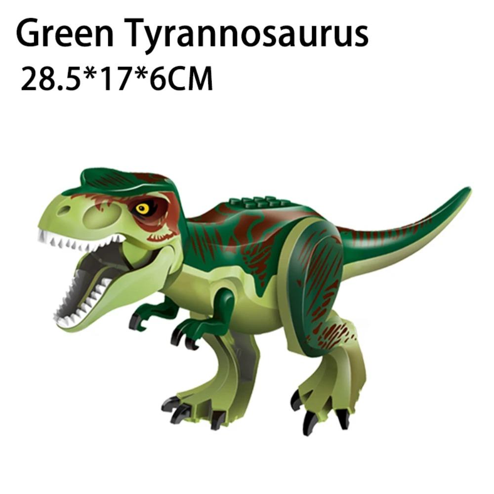 Bloques de Construcción de Dinosaurios Jurásicos Indominus Rex DIY Tamaño Grande Tyrannosaurus Figuras de Acción Modelos Juguetes para Niños Animales Regalos