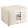 Baona Oxford Cloth Large Capacity Folding Storage Box for Clothes and Quilts