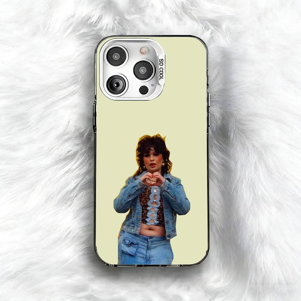 

Чехол для телефона с принтом Singer L-Lola Y-Young Для iPhone 16 17 15 14 12 13 Pro Max Черный цвет Ударопрочный чехол iPhone16e