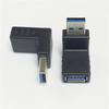USB Adapter Left Bend Male To Female 3.0 Elbow Data 90 Female Male Cable A Degree To Computer H J5O8