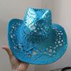 Women's Cowboy Straw Hat 2024 New Western Cowboy Sun Hat Spring Knight Hat Men's Jazz Hat Summer Cowboy Hat Sombrero Hombre