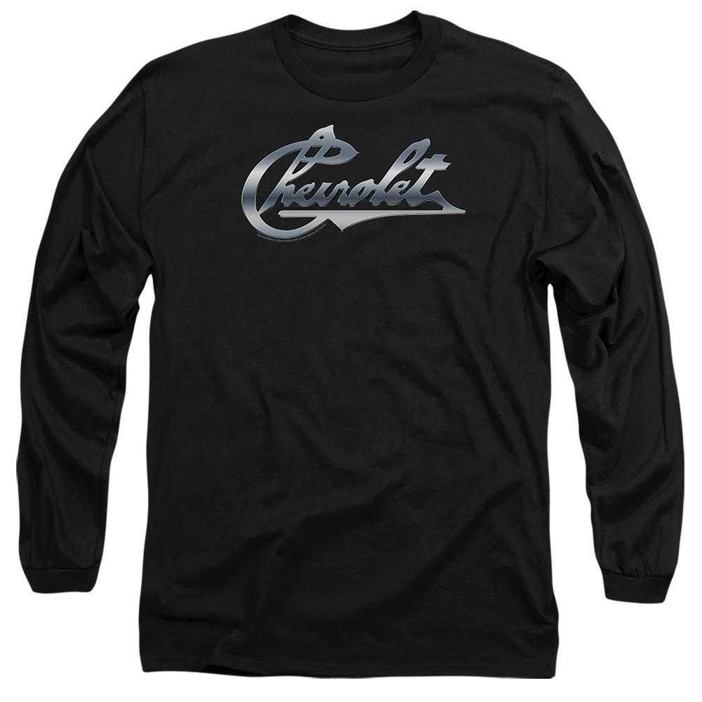 Chevrolet Unisex Adult Vintage Logo Long-Sleeved T-Shirt