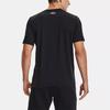 Under Armour Project Rock Print Loose Training T-Shirt Men Tops Black 1363557-001