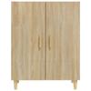 812099 vidaXL Buffet Sonoma Oak 70x34x90 Cm Engineered Wood