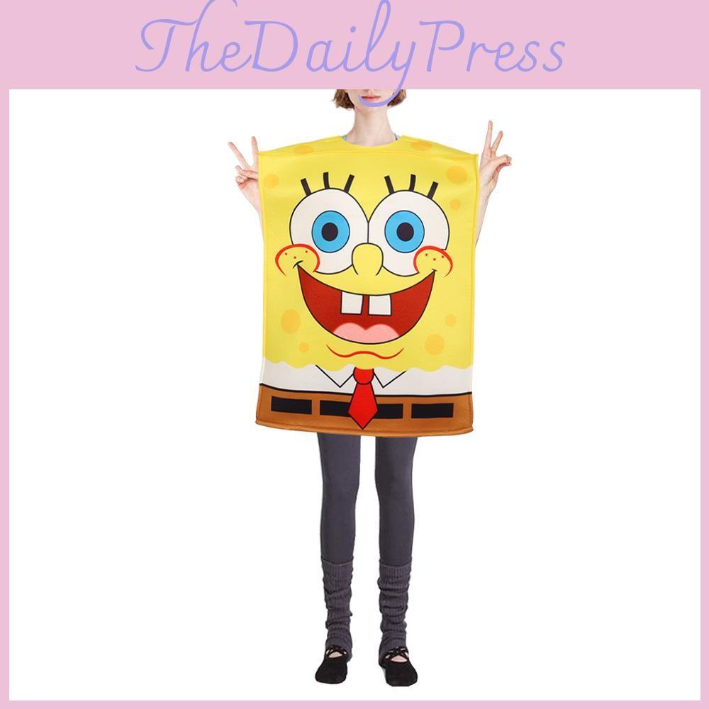 Spongebob Patrick Squarepants Star Cosplay Adult Kids Costume Party Halloween