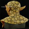 Nouveau masque de tête d'imp de Halloween jaune, masque populaire de diable, clown, vampire, orc