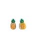 Sundaydiscoclub Pineapple Earrings Orange