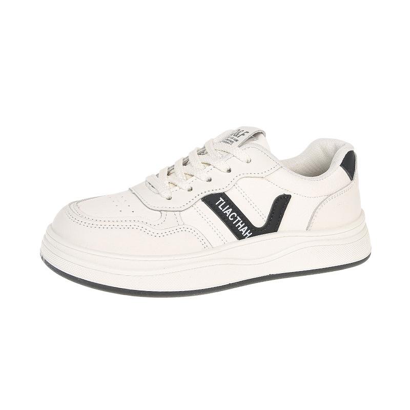 2025 autumn new versatile casual shoes show small, light and comfortable round head sports board shoes women's sports shoes