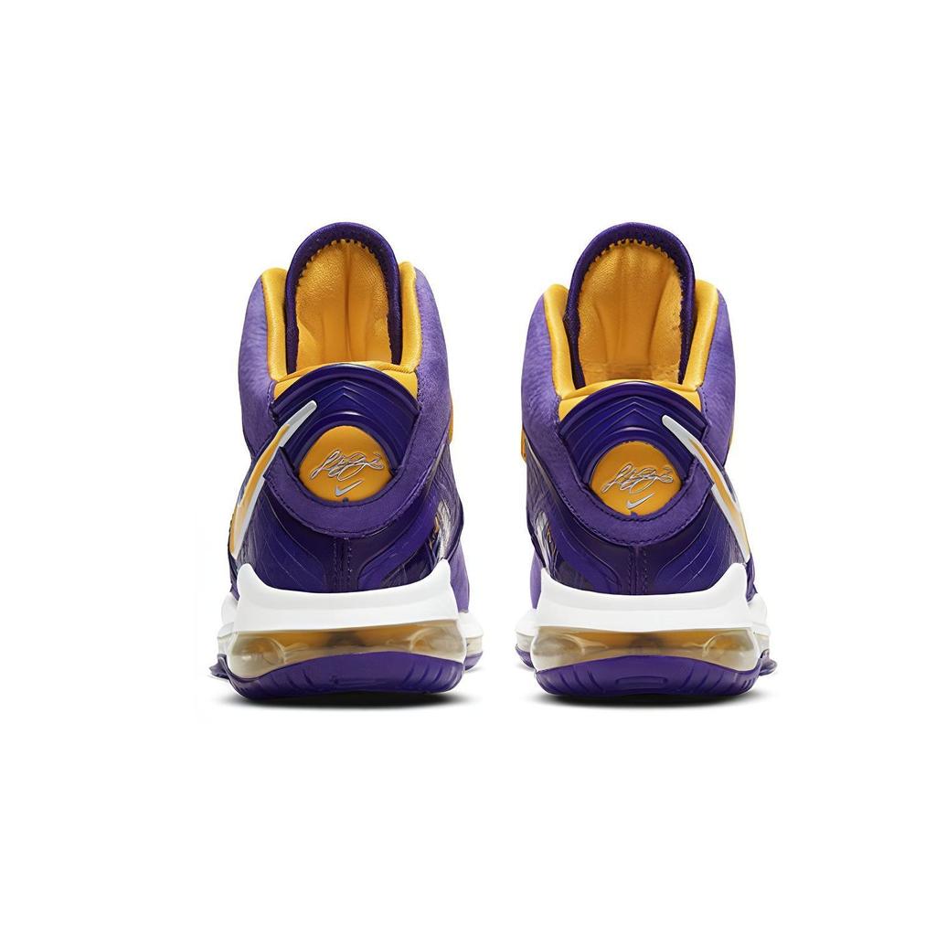 Nike LeBron 8 GS Lakers Kinder-Sneaker Lila Court-Lila Universitäts-Gold CT5115-500