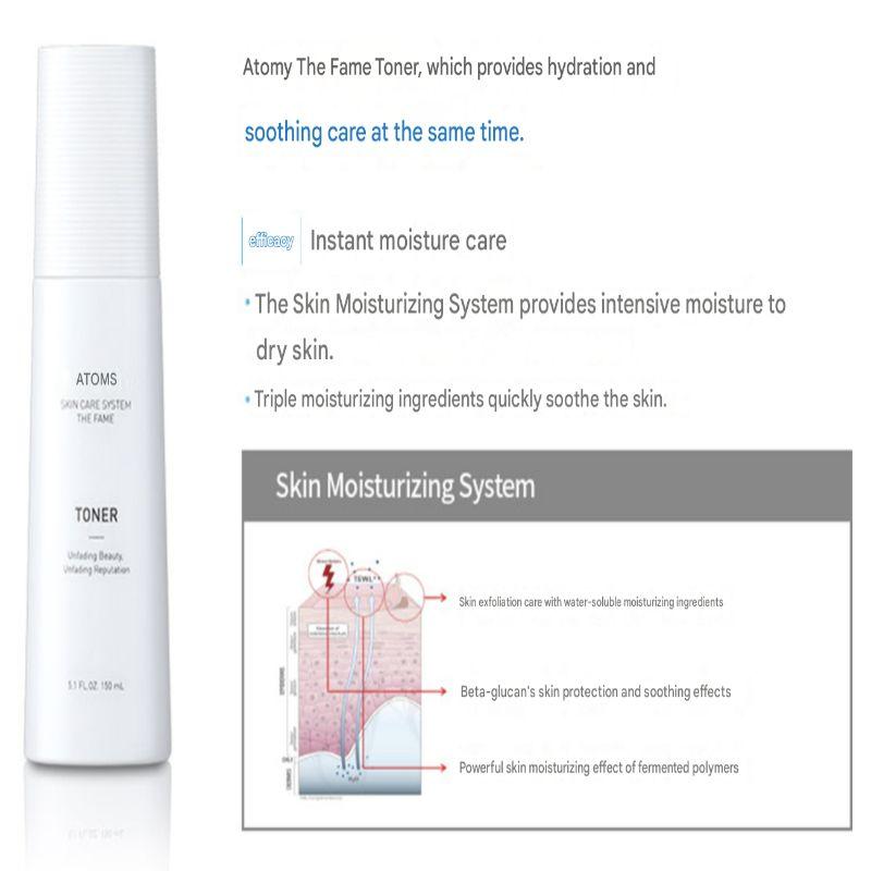 Atomy Das Fame Toner 150ml & Lotion 135ml Hautpflege-Set