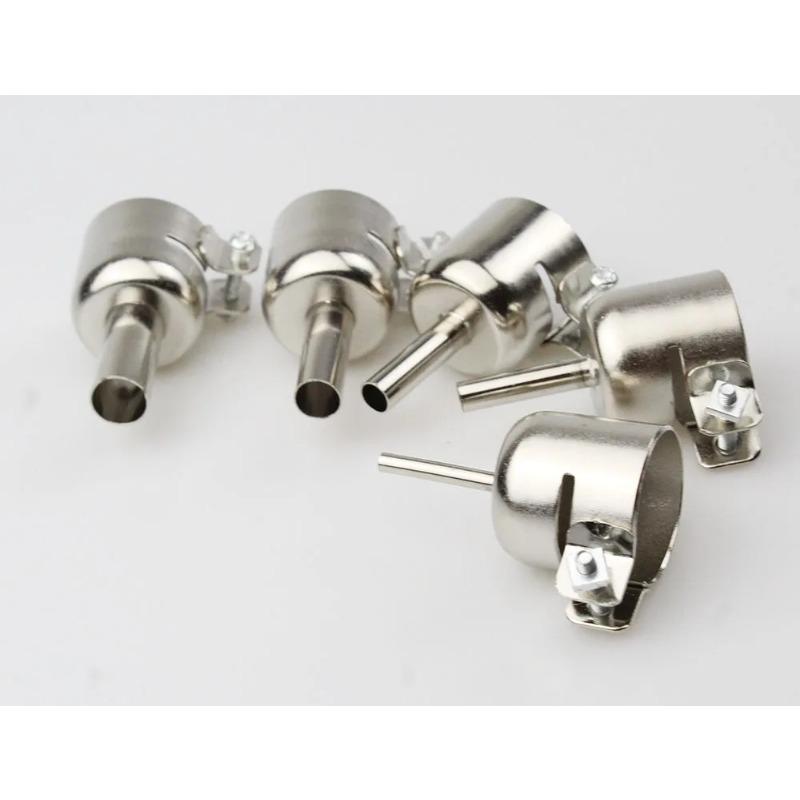 5PCS  Air Gun Nozzle Universal Gun Nozzle for 850 852D 898 858 Soldering Station Attachments
