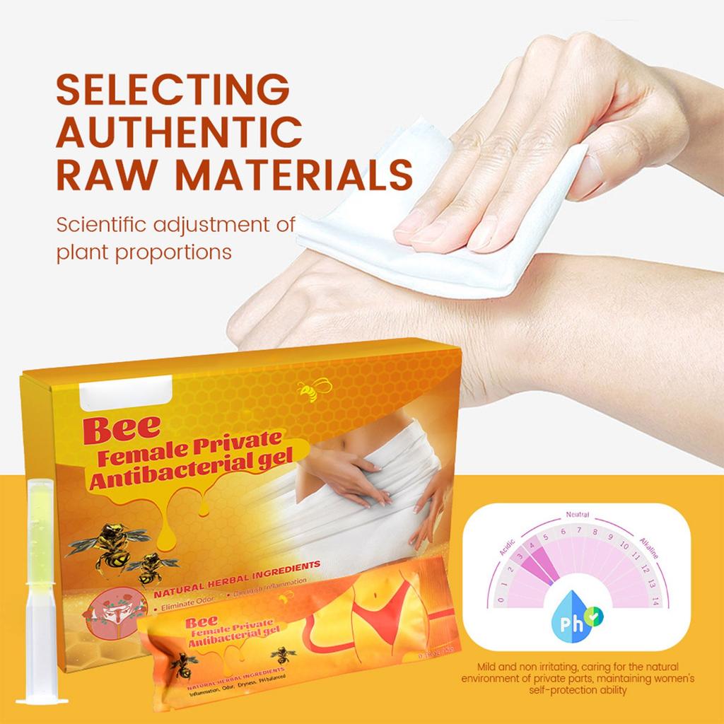 Maintenance Gel For Women's Skin. Daily Female Care Helps Women Recover Dry And Relaxed Feeling