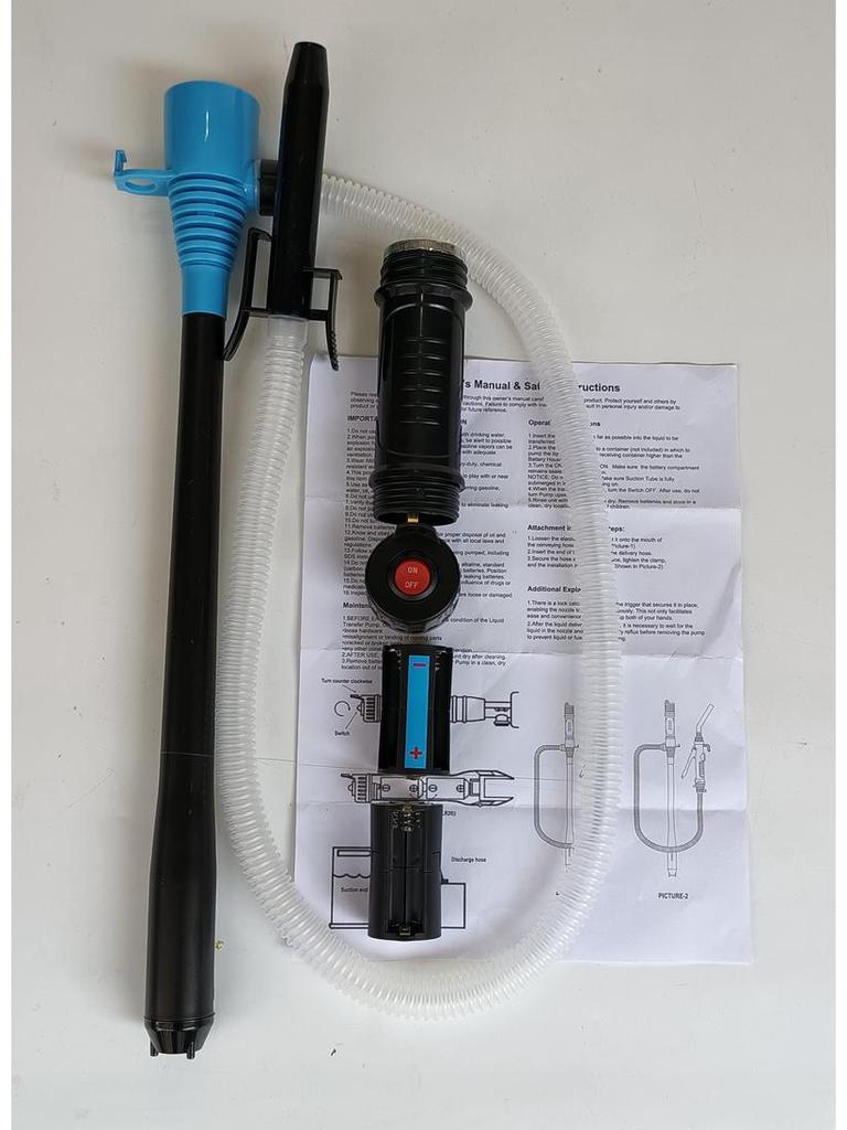 Manual Oil & Water Suction Pump - Universal Car & Household Extractor