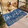 Charming Welcome To The Lake Door Mat Suitable for Entrance Living Room Kitchen with Lake Living Decor Lake House Decoration