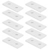 10Pcs Aluminum Joining Plate 3030 2 Hole Aluminum Flat Connecting Plate Flat Reinforcement Plate