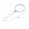 Vintage Style Magnifying Glass With Carved Resin Handle