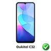 Displayschutzfolie - Phonillico - Oukitel C32 - 2er-Pack - Ultradünn - Kratzfest