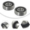 Strong and Reliable Wheel Hub Bearings 6000ZZ 6000 2RS 10x26x8mm Pack of 2