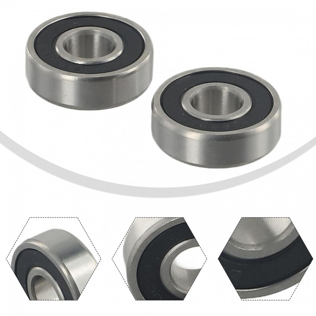 Strong and Reliable Wheel Hub Bearings 6000ZZ 6000 2RS 10x26x8mm Pack of 2