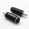 Snake King RCA Audio Connector Lotus Plug - AV Speaker Cable Solder Joint with Small Hexagonal Audio Plug