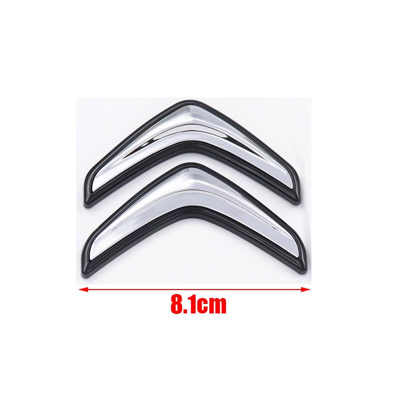 1 pezzo 3D ABS nuovo 8,1 cm 10 cm 11,5 cm Citroen Auto Paraurti Posteriore Portellone Bagagliaio Auto Posteriore Emblema adesivo Styling Accessori