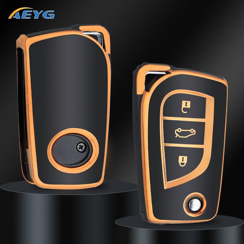 Soft Tpu Car Smart Key Cover Case Shell For Toyota Auris Corolla Verso Avensis Yaris Scion Aygo Tc Im Camry Rav4 Forturner Hilux