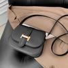 Moda retro jednolity kolor torba na ramię listonoszka 2025 wczesna wiosna nowa mała kwadratowa torba